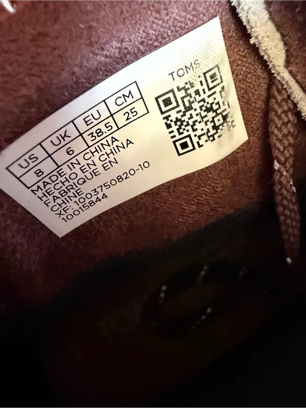 Toms Women's Mesa Waterproof Hiking Boots Size 8 - Image 6