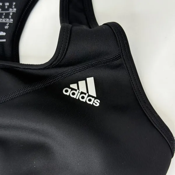 Adidas Techfit Climalite Womens Racerback Sports Bra Black‎ Medium Support Small - Image 5
