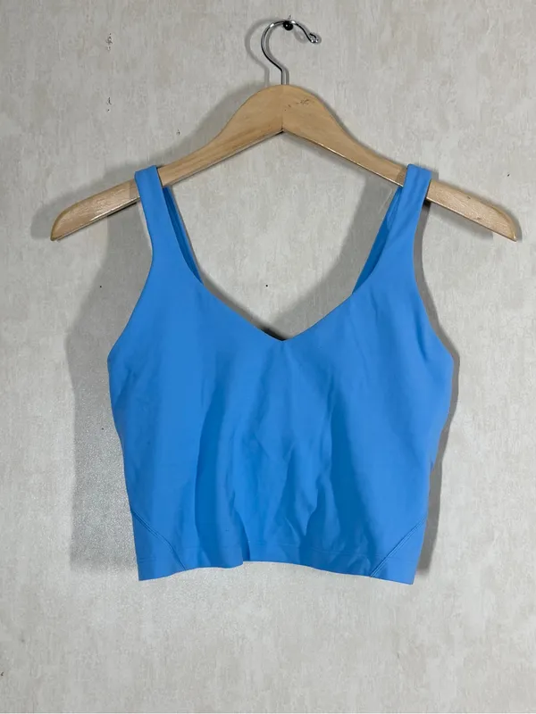 Lululemon Women’s Align Tank Top Built in shelf Bra Nulu in Aero Blue 6 - Image 3