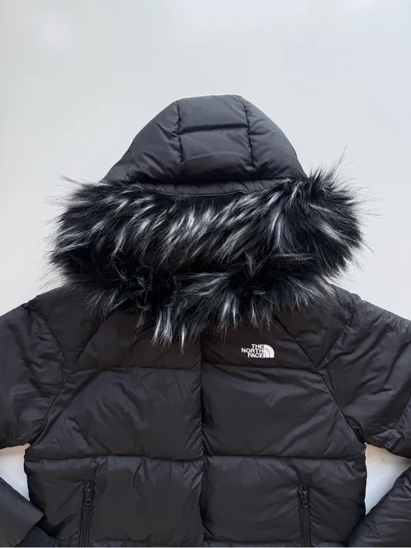 The North Face Dealio Down Crop Jacket Black Size Medium - Image 2