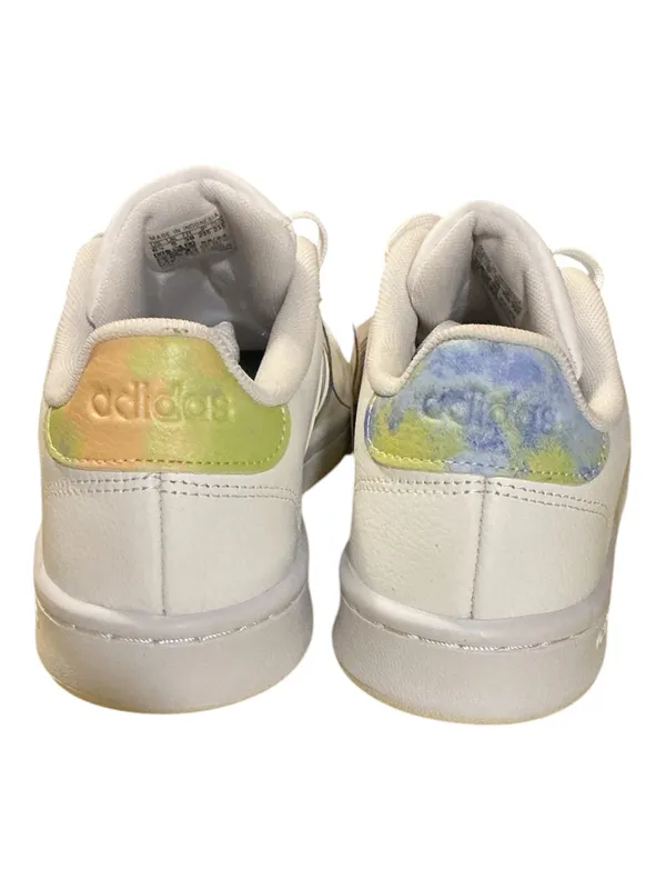 Adidas Grand Court Cloudfoam Sneakers "White Almost Lime" – NWT Size 6.5 - Image 3