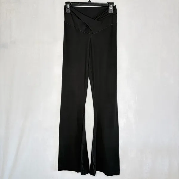 Aerie Black Xtra Twist Flare Leggings - Image 3