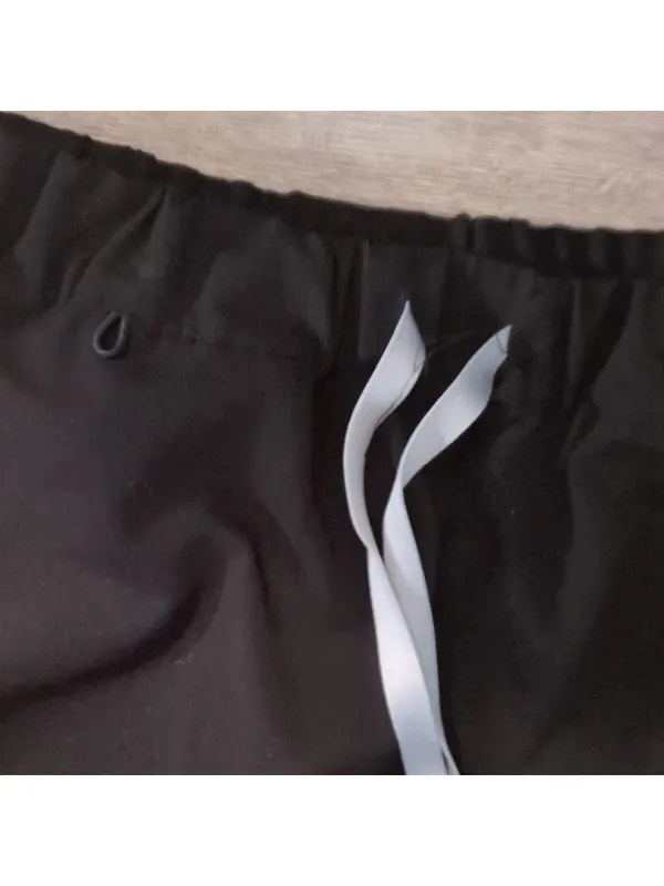Figs Black Jogger Scrub Pants Size Medium - Image 5