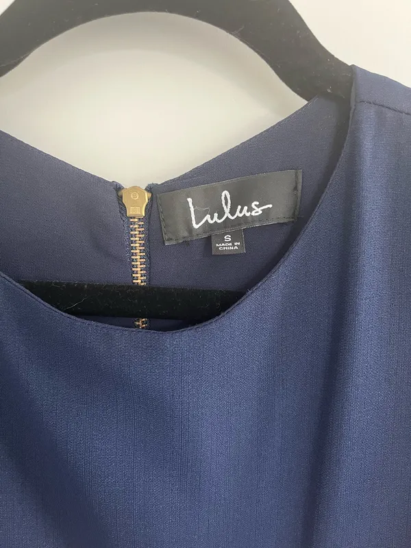 Lulus Navy Blue Dress  - Image 2