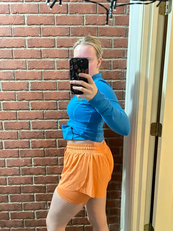 SheIn Buttery Solid Drawstring Running Athletic Shorts - Image 8