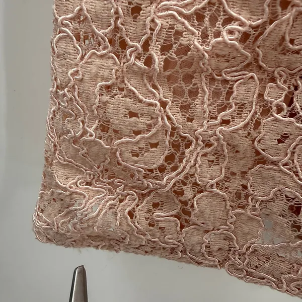 Adrianna Papell Dress Women’s Size 4 NWT Lace Maxi Gown Pink Wedding Bridesmaid - Image 10