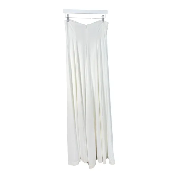 Rosetta Getty x RTR Wide Leg Strapless Jumpsuit White Size 0 - Image 5