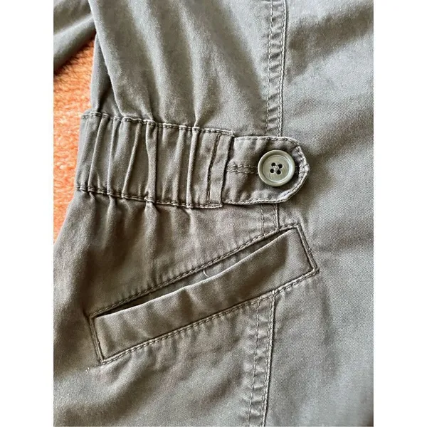 Loft Ann Taylor Jacket Women’s Military Green M - Image 2
