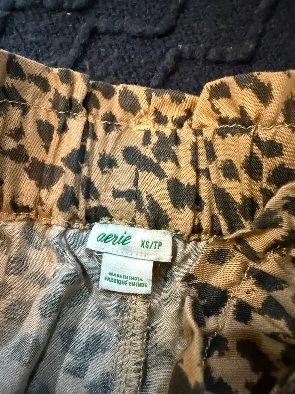 Aerie Cheetah Shorts Paper Bag - Image 2