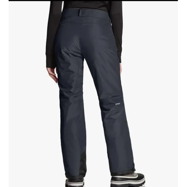 TSLA Womens‎ Insulated Snow Pants Black Waterproof Ski Snowboard XKB90-KLB Small - Image 2