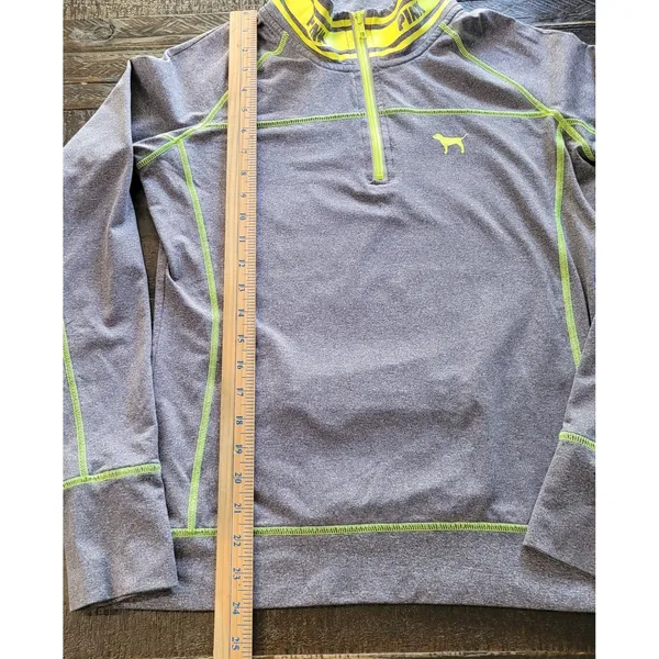 Pink Ultimate Active Pullover 1/4 Zip Womens Size M Size M - Image 4