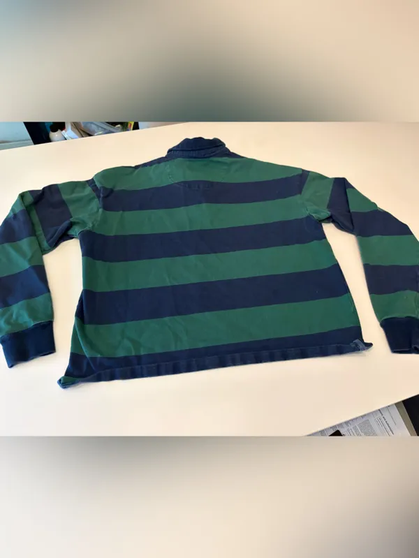 Beach Riot Rugby Shirt Verdant Stripe size XS - Image 8
