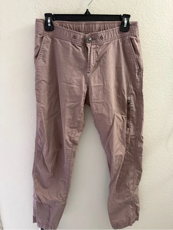 Vuori Ripstop Pant Size S Mauve Pink Cargo Travel Athletic Casual Hiking - Image 2