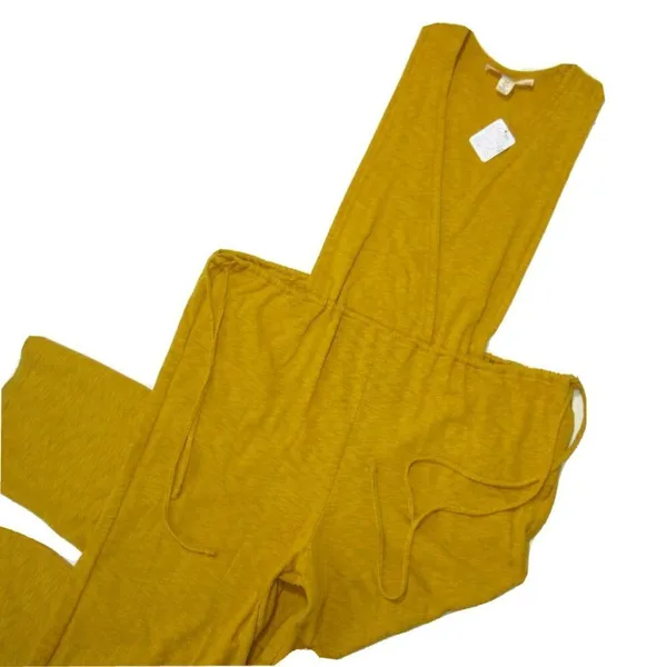 NWT Free People FP Beach Let's Chill One Piece in Yellow Oversize Jumpsuit S - Image 11