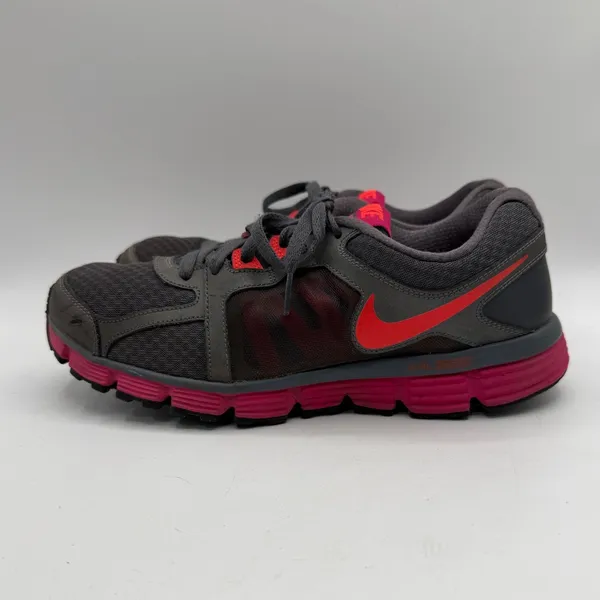 Nike Dual Fusion ST 2 Running Shoes Women's 11 Gray Pink 454240-066 - Image 2