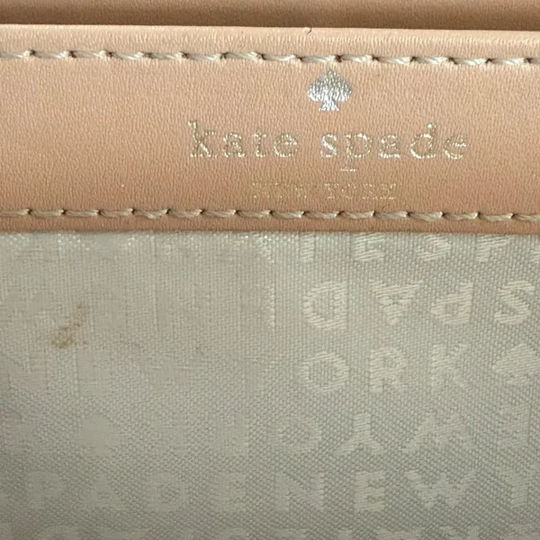 Kate Spade Wallet Womens One Size Pink Leather Zip Around Logo Continental - Image 10