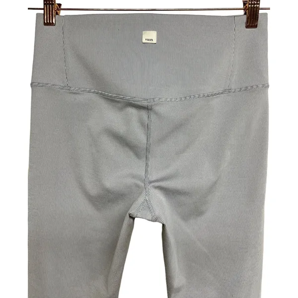 Vuori Clean Elevation Legging Ribbed Gray Women’s‎ Size Large - Image 4