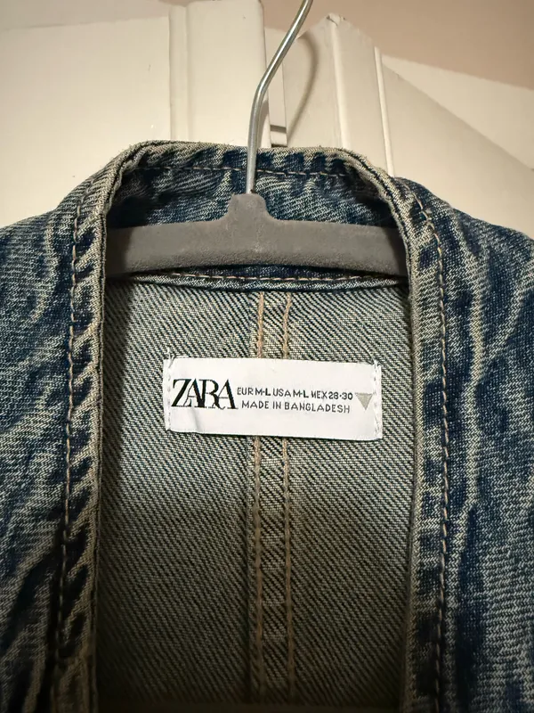 ZARA Denim Jacket Oversized - Image 2