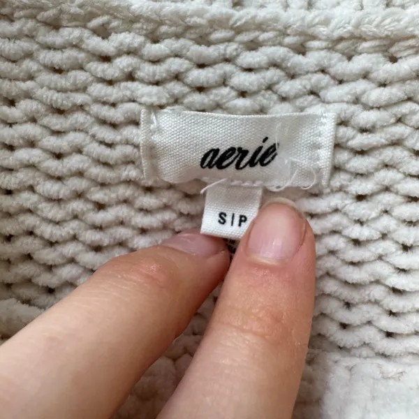 Aerie Like Candy Chunky Knit Crew Sweater - Image 9