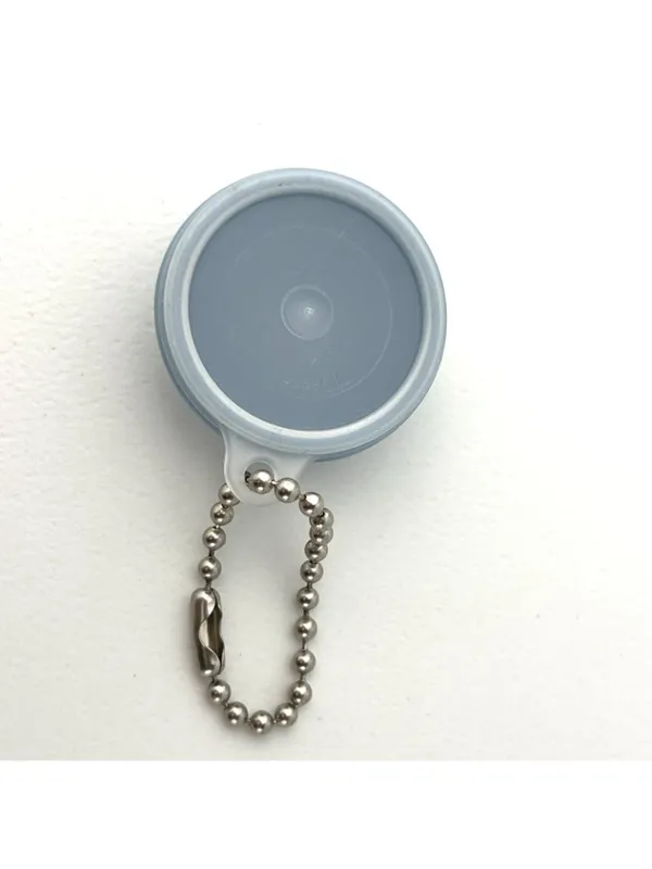 Vtg Tupperware Wonderlier Bowl Keychain Blue #1306-8 With Seal Made in the USA - Image 2
