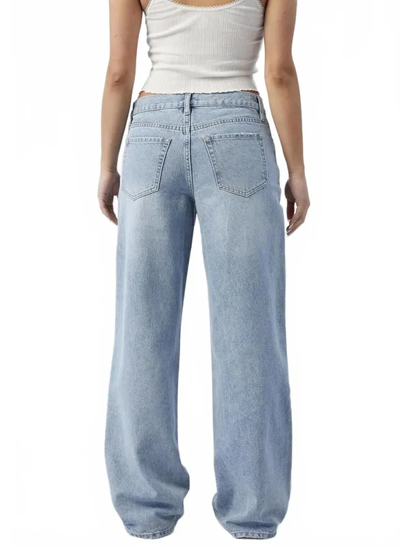 Pacsun Medium Indigo Parker Extreme Baggy Jeans NWT Parker Hayworth Size 26 - Image 2