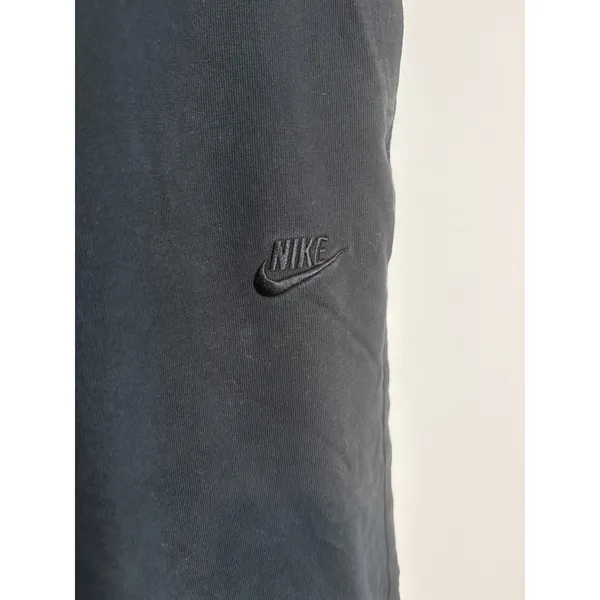 Nike black wide leg cropped sweatpants - Image 5