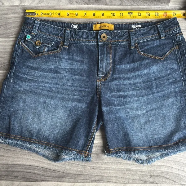 Denim Blue Women's Shorts - Image 14