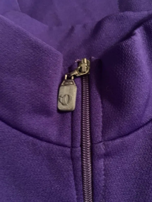 Vintage Pearl Izumi Technical Wear Cycling Pullover Large Purple Made USA - Image 4