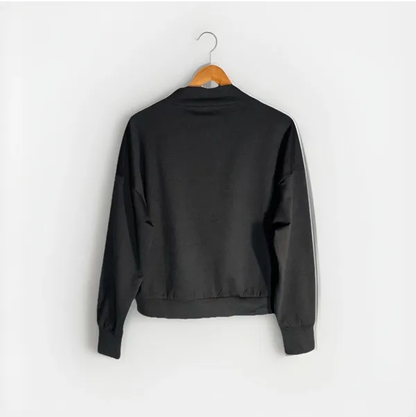 Vuori Granite Funnel Neck Pullover Sweater Sweatshirt Heather Black Soldout S - Image 6