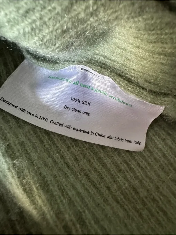M.M. LaFleur McKenzie Silk Cashmere Sweater, Small - Image 6