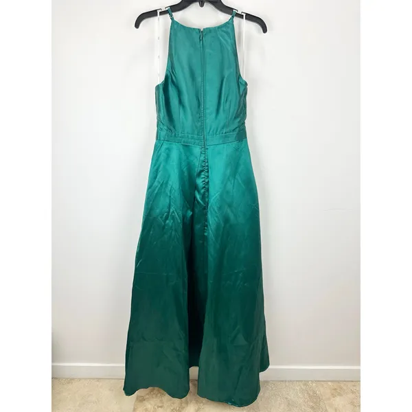 Lulus Broadway Show Emerald Green High-Low Gown Formal Glam Party Medium NWT - Image 11