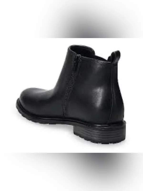 Women’s Sonoma Black Leather Chelsea Ankle Boot Size 7 - Image 6