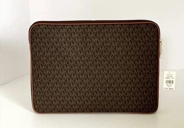 Brown Signature Laptop Case - Image 5