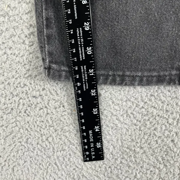 Wrangler 13MBKG Jeans Juniors 9 Black Stretch High Waisted Western Cowgirl Rodeo - Image 9