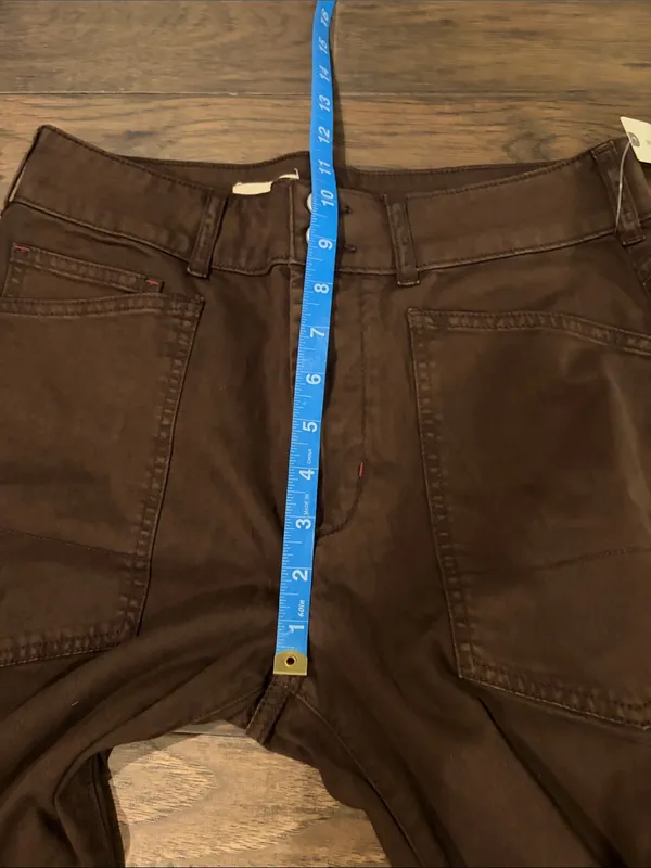 New with Tags Pilcro The Wanderer Relaxed Mis Rise Pant Sz 27 - Image 12