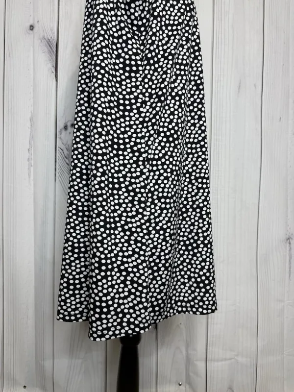 Annalee + Hope Women's Black White Sleeveless Dress Size Large Polka Dot - Image 6