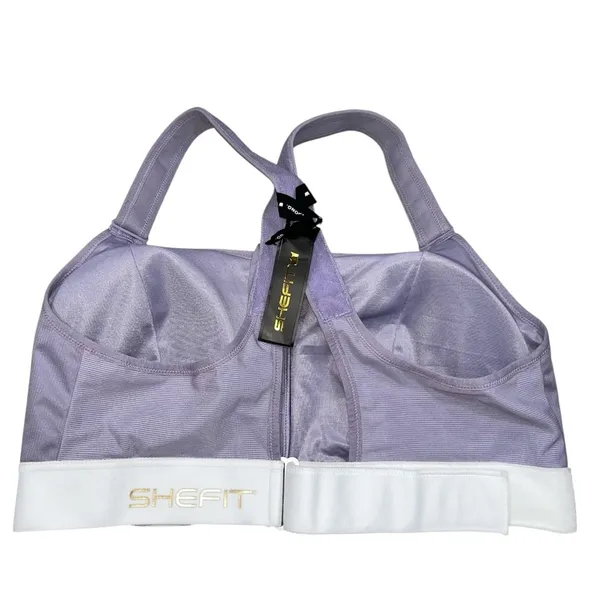 NEW Shefit Lavender Victorious Ultimate Sports Bra size 4 Luxe - Image 9