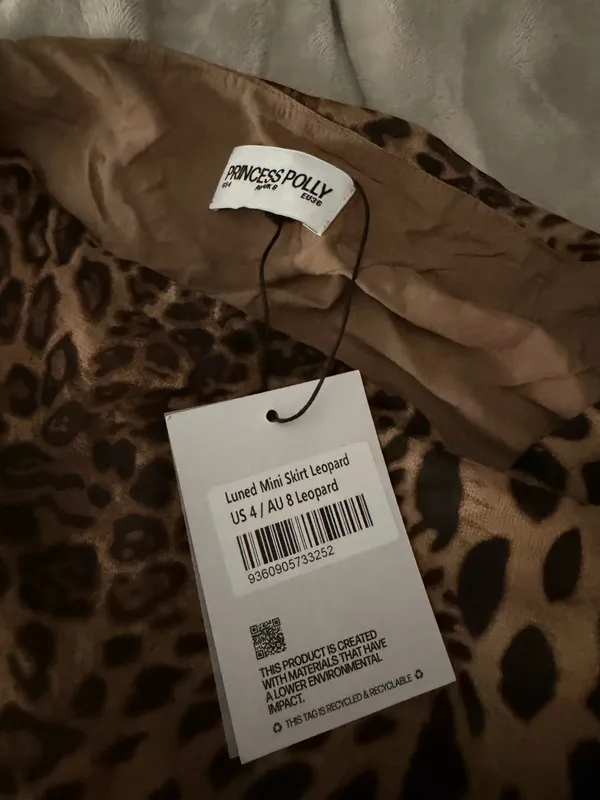 Princess Polly Leopard Skirt - Image 2