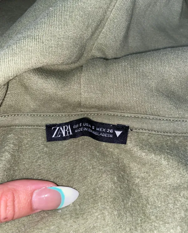 Zara Zip Up Cropped - Image 2