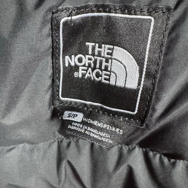 The North Face Hyvent Womens‎ Sz Small Goose Down Belted Jacket Black - Image 8