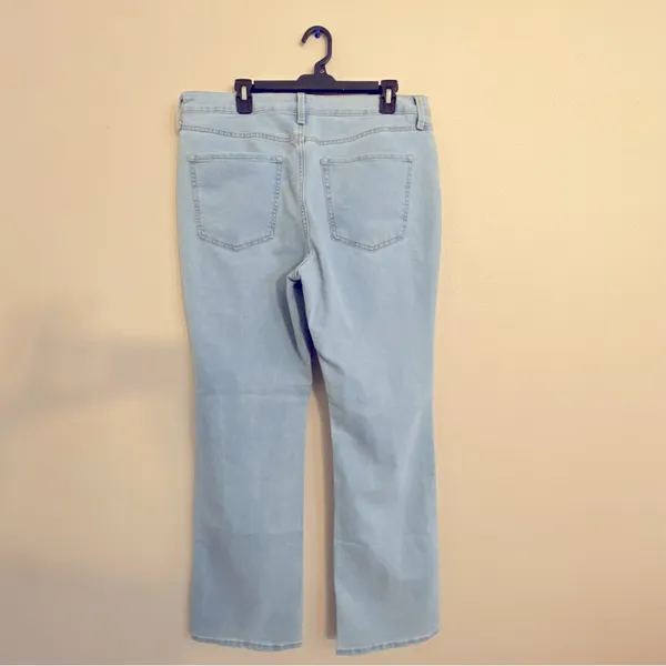 NOBO Jeans Womens Mid Rise Relaxed Bootcut Denim Jean Pants 32” Inseam, NWT - Image 7