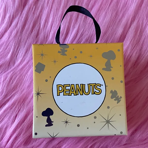 NWT Peanuts Snoopy & Woodstock Crystal Bezel Charm Bolo Bracelet - Image 4