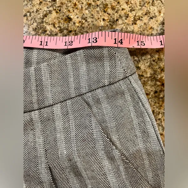 CoMMENSE Linen Blend Wide-Leg Pants COLOR - Brown, Size Medium Sold Out NWT - Image 4