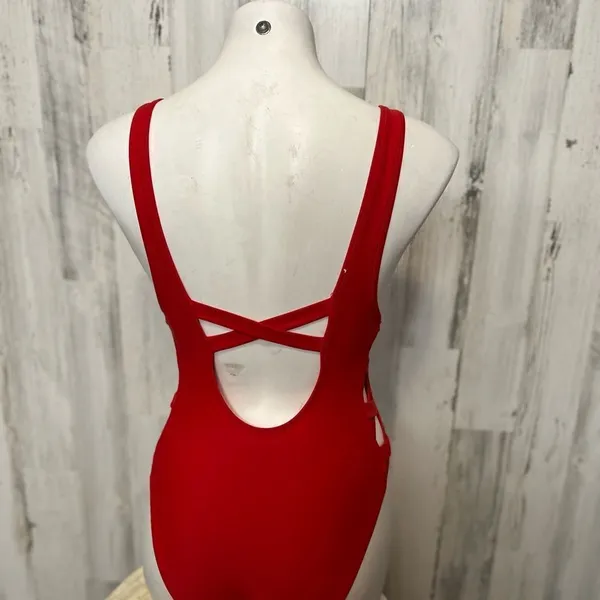 Xhilaration Red swimsuit - Image 3