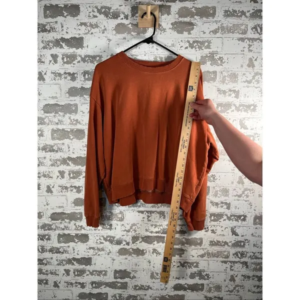 American Eagle | women burnt orange cropped crew neck - Image 6