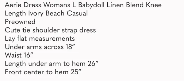 Aerie dress linen blend  - Image 5