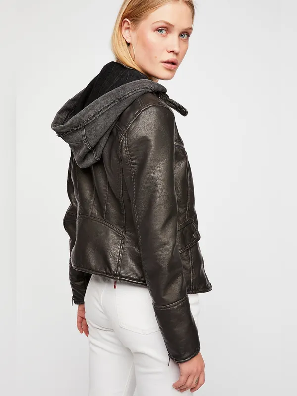 We the Free Monroe Vegan Leather Jacket - Image 2
