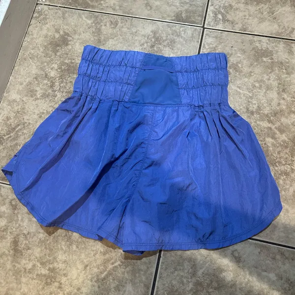 FP Movement by Free People Cobalt Blue Smocked Waist Skort - Image 2