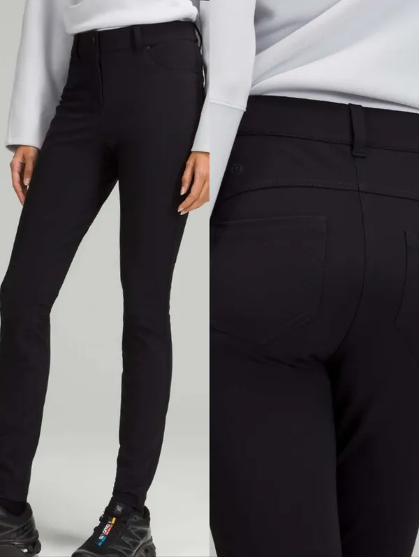 {24} Lululemon City Sleek 5 Pocket Pant Black - Image 2