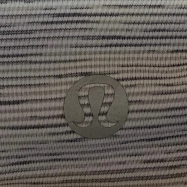 Lululemon Gray Strappy Cross Back Sleeveless Yoga Athletic Sports Bra Crop Top 2 - Image 3
